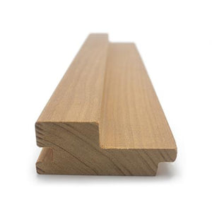 Prosaunas Thermo-Aspen Grace™ 2x3 T&G Large-Gap Sauna Wood Cladding WOOD666