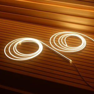 Prosaunas Universal Sauna Light Kit with Two 10-Ft Flexible LED Strips 128152