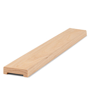Prosaunas 12 mm × 42 mm (1×2) Alder Sauna Wood Door Trim Casing, UK Profile WOOD678