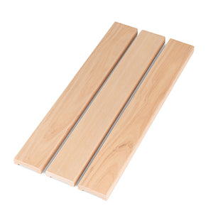 Prosaunas 12 mm × 42 mm (1×2) Alder Sauna Wood Door Trim Casing, UK Profile WOOD678