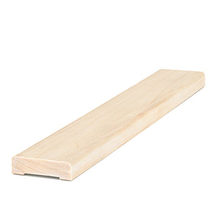Prosaunas 12 mm × 42 mm (1×2) Aspen Sauna Wood Door Trim Casing, UK Profile WOOD674