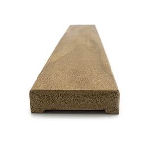Prosaunas 12 mm × 42 mm (1×2) Thermo‑Aspen Sauna Wood Door Trim Casing, UK Profile WOOD682