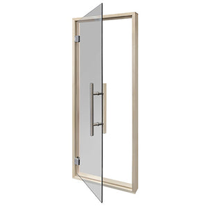 Prosaunas 24x73 Tinted Glass with Aspen Frame Sauna Door