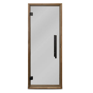 Prosaunas 24x73 Tinted Glass with Thermo-Aspen Frame Sauna Door