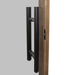 Prosaunas 24x73 Tinted Glass with Thermo-Aspen Frame Sauna Door