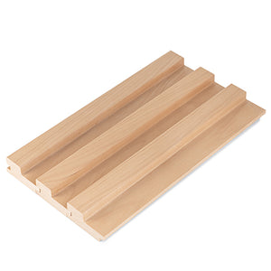 Prosaunas 27 mm × 64 mm (2×3) Alder Grace™ Sauna Wood Tongue & Groove, Large‑Gap, Wall Material WOOD663