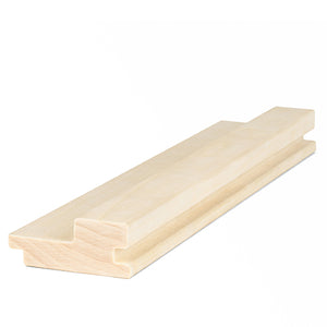 Prosaunas 27 mm × 64 mm (2×3) Aspen Grace™ Sauna Wood Tongue & Groove, Large‑Gap, Wall Material WOOD660