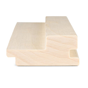 Prosaunas 27 mm × 64 mm (2×3) Aspen Grace™ Sauna Wood Tongue & Groove, Large‑Gap, Wall Material WOOD660