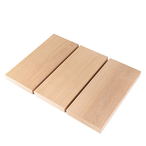 Prosaunas 28 mm × 140 mm (2×6) Alder Sauna Wood S4SEE SHP Profile, Smooth 4 Sides Eased Edges, Bench Material WOOD644