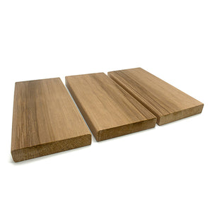 Prosaunas 28 mm × 140 mm (2×6) Thermo‑Aspen Sauna Wood Thermally‑Modified S4SEE SHP Profile, Smooth 4 Sides Eased Edges, Bench Material WOOD649