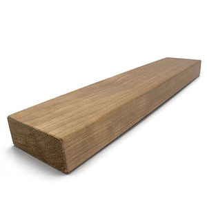 Prosaunas 28 mm × 65 mm (2×3) Thermo‑Aspen Sauna Wood Thermally‑Modified S4SEE SHP Profile, Smooth 4 Sides Eased Edges, Bench Material WOOD650