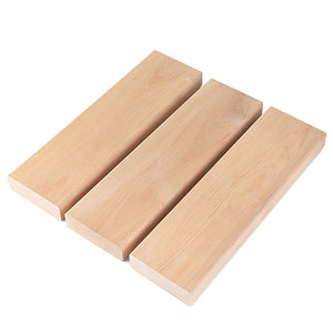 Prosaunas 28 mm × 90 mm (2×4) Alder Sauna Wood S4SEE SHP Profile, Smooth 4 Sides Eased Edges, Bench Material WOOD646