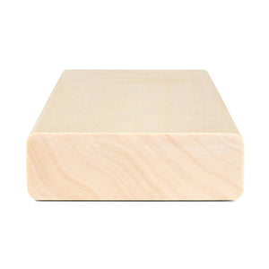 Prosaunas 28 mm × 90 mm (2×4) Aspen Sauna Wood S4SEE SHP Profile, Smooth 4 Sides Eased Edges, Bench Material WOOD641