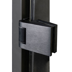 Prosaunas 36 in. × 81 in. Prehung Clear Glass ADA Sauna Door with Black Alder Frame