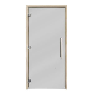 Prosaunas 36 in. × 81 in. Prehung Tinted Glass ADA Sauna Door with Aspen Frame