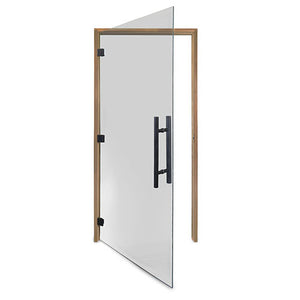 Prosaunas 36 in. × 81 in. Prehung Tinted Glass ADA Sauna Door with Thermo‑Aspen Frame