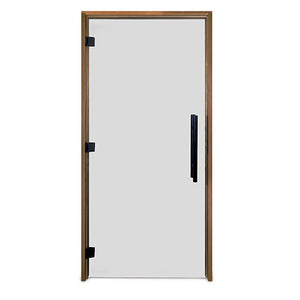 Prosaunas 36 in. × 81 in. Prehung Tinted Glass ADA Sauna Door with Thermo‑Aspen Frame