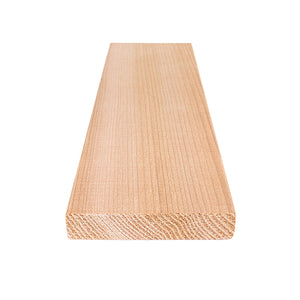 Prosaunas 15 mm × 90 mm (1×4) Cedar Sauna Wood Vertical Grain S4SEE, Smooth 4 Sides Eased Edges, Bench Material WOOD624