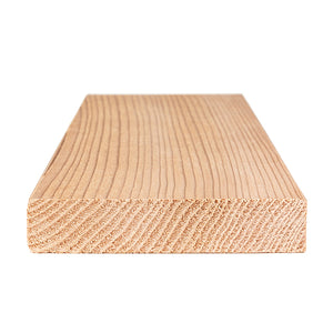 Prosaunas 15 mm × 90 mm (1×4) Cedar Sauna Wood Vertical Grain S4SEE, Smooth 4 Sides Eased Edges, Bench Material WOOD624