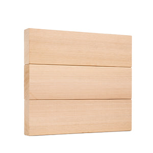 Prosaunas 28 mm × 90 mm (2×4) Cedar Sauna Wood Vertical Grain Clear Grade A+ S4SEE, Smooth 4 Sides Eased Edges, Bench Material WOOD614