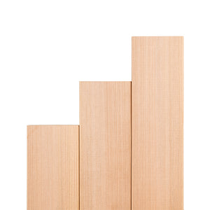 Prosaunas 28 mm × 90 mm (2×4) Cedar Sauna Wood Vertical Grain Clear Grade A+ S4SEE, Smooth 4 Sides Eased Edges, Bench Material WOOD614