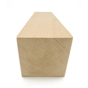 Prosaunas Cedar 4x4 VG S4SEE Sauna Wood, Vertical Grain, Clear Grade A+, Smooth 4 Sides Eased Edges, Bench Material WOOD613
