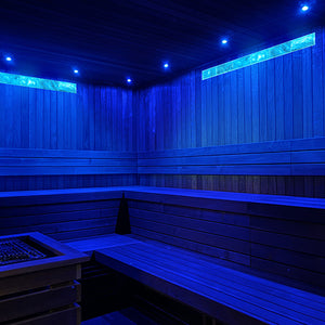 Prosaunas Genuine Customizable Small Himalayan Sauna Salt Feature Light Kit