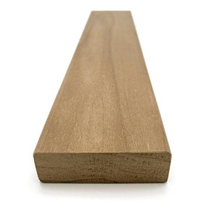 Prosaunas Thermo-Aspen 1x3 S4SEE SHP Sauna Wood, Thermally-Modified, Smooth 4 Sides Eased Edges, SHP Profile, Bench Material WOOD647