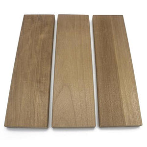 Prosaunas Thermo-Aspen 1x4 S4SEE SHP Sauna Wood, Thermally-Modified, Smooth 4 Sides Eased Edges, SHP Profile, Bench Material WOOD648