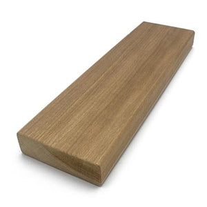 Prosaunas Thermo-Aspen 2x4 S4SEE SHP Sauna Wood, Thermally-Modified, Smooth 4 Sides Eased Edges, SHP Profile, Bench Material WOOD651