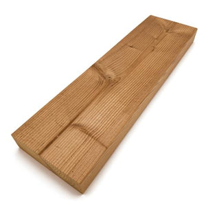 Prosaunas Thermo-Spruce 2x4 S4SEE SHP Sauna Wood, Thermally-Modified, Smooth 4 Sides Eased Edges, SHP Profile, Bench Material WOOD654