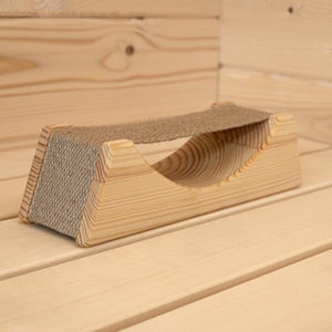 Prosaunas Wood Sauna Headrest with Cloth Neck Support 127681