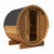 SaunaLife 59"x81" Model E6 - 3 Person Barrel Sauna