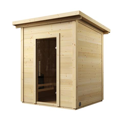 SaunaLife Model G2 - 4 Person Outdoor Home Sauna