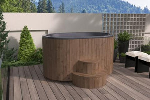 SaunaLife Natural Model S2N 2-Person Cold/Hot Immersion Tub 128696