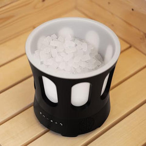 SaunaLife SaunaZone Sauna Bucket with Bluetooth Speaker and Lights 127924