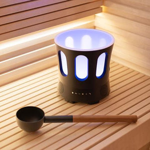 SaunaLife SaunaZone Sauna Bucket with Bluetooth Speaker and Lights 127924
