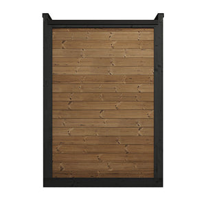 SaunaLife Garden Luxury-Series Outdoor DIY Sauna Kit, Thermo-Spruce, up to 4 Persons SL-MODELGL4