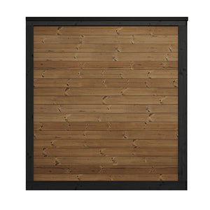 SaunaLife Garden Luxury-Series Outdoor DIY Sauna Kit, Thermo-Spruce, up to 4 Persons SL-MODELGL4