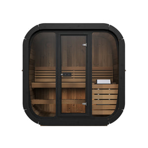 SaunaLife Model CL4G Cube‑Series Outdoor Home Sauna Kit Up to 3 Persons SL-MODELCL4G