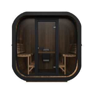 SaunaLife Model CL7G Cube Luxury Series Outdoor Home Sauna Kit, Up to 6 Persons SL-MODELCL7G