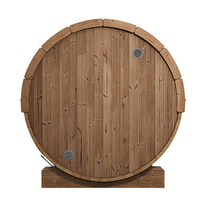 SaunaLife 59"x81" Model E6 - 3 Person Barrel Sauna 646-SL-MODELE6