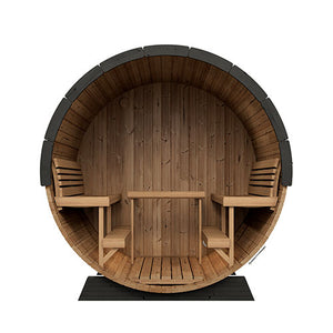SaunaLife 79"L x 91"H Model EE8G - 6 Person Sauna Barrel