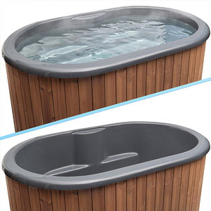 SaunaLife Natural Model S2N 2-Person Cold/Hot Immersion Tub 128696