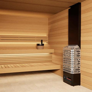 Saunum 4.8kW Stainless Steel AIR 5 Sauna Heater Air Series with Climate Equalizer 4745090017892