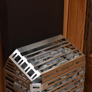 Saunum 4.8kW Stainless Steel AIR 5 Sauna Heater Air Series with Climate Equalizer 4745090017892