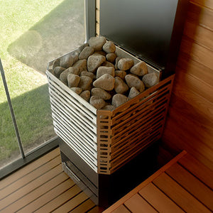 Saunum 15.2kW Stainless Steel Air L 15 Series Sauna Heater with Climate Equalizer