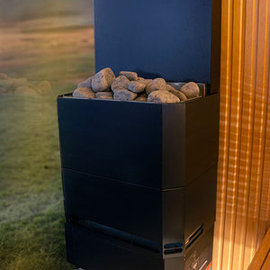 Saunum Air Series 7kW Black Air 7 Sauna Heater with Climate Equalizer 4745090017847