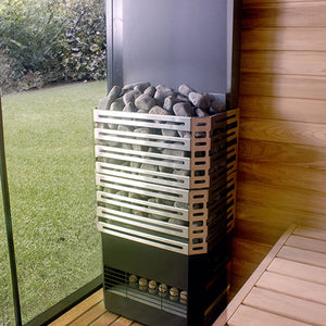 Saunum Air Series 7kW Stainless Steel Air 7 Sauna Heater with Climate Equalizer 4745090017908