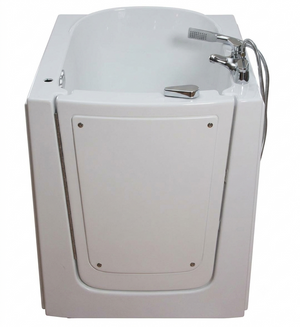 Avora Bath 38" x 33" White Front Entry Walk-In Tub